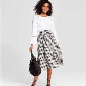 Gingham Skirt